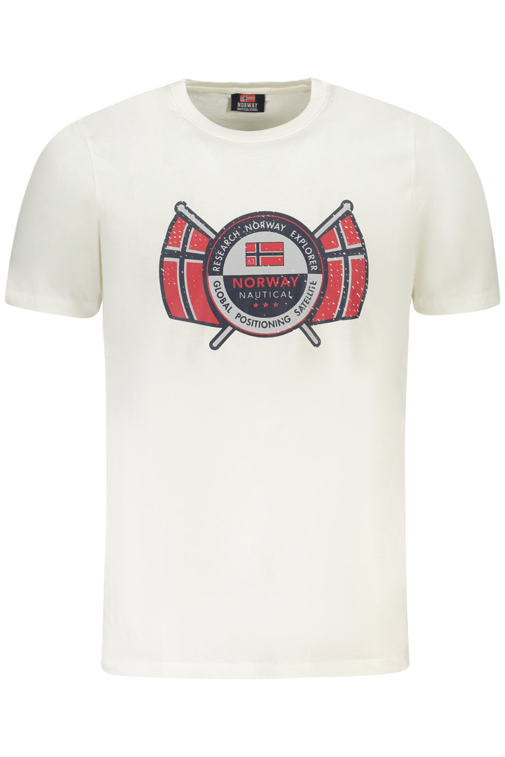 T-Shirt NORWAY 1963 Bianco