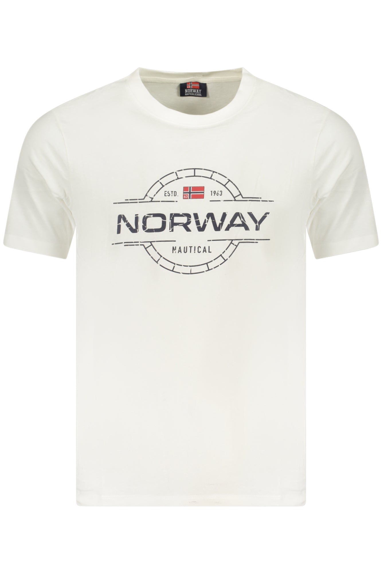 T-Shirt NORWAY 1963 Bianco
