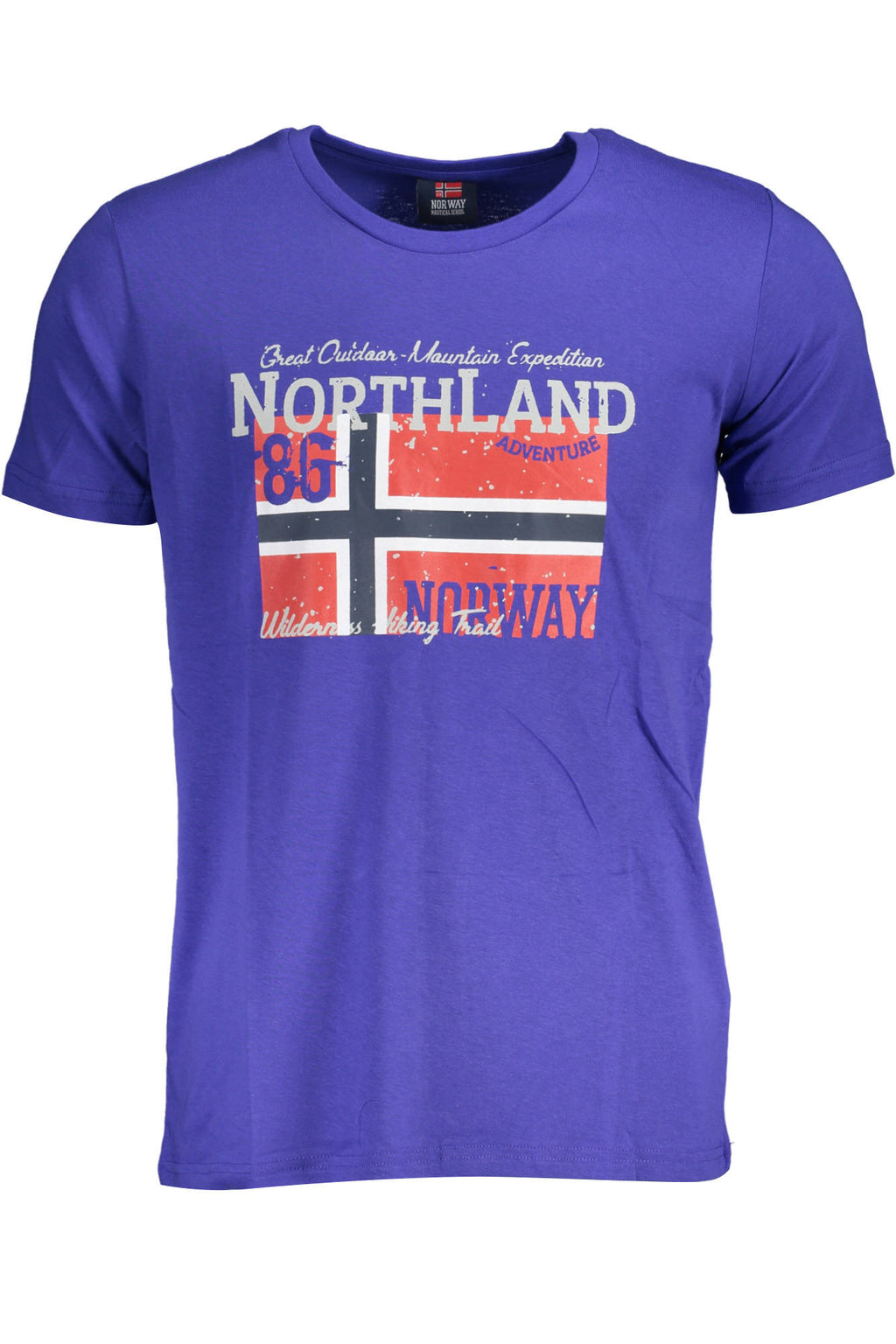 T-Shirt NORWAY 1963 Blu