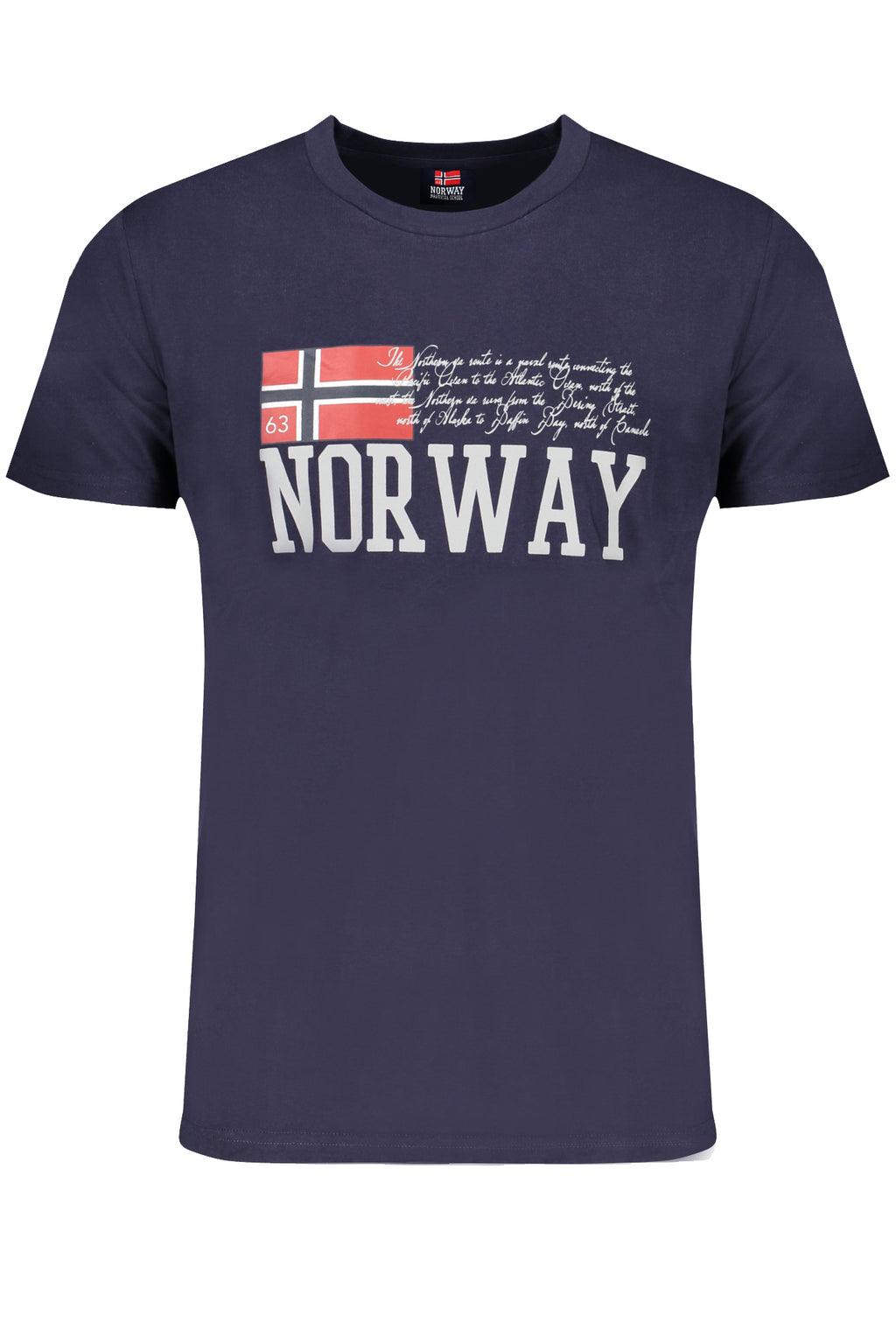 T-Shirt NORWAY 1963 Blu