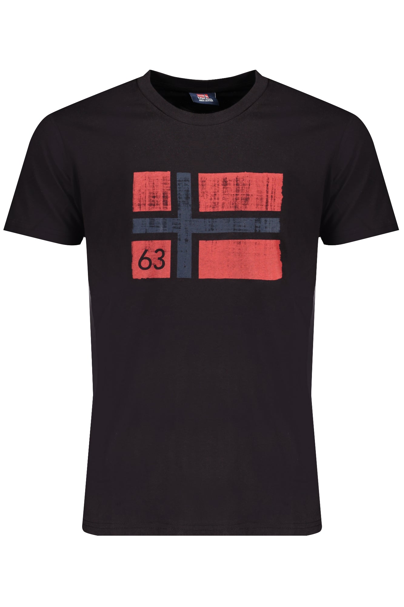 T-Shirt NORWAY 1963 Nero