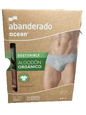 Slip Abanderado Ocean verde terra - confezione da 2