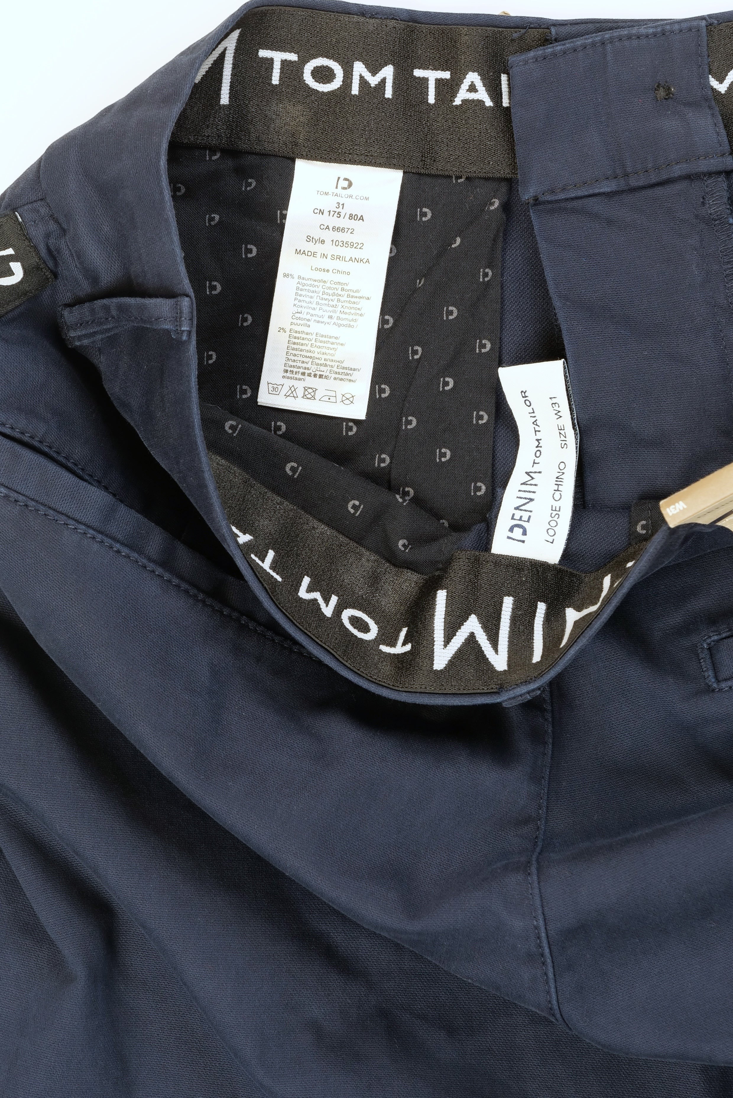 Pantaloni Tom Tailor Denim Loose Chino
