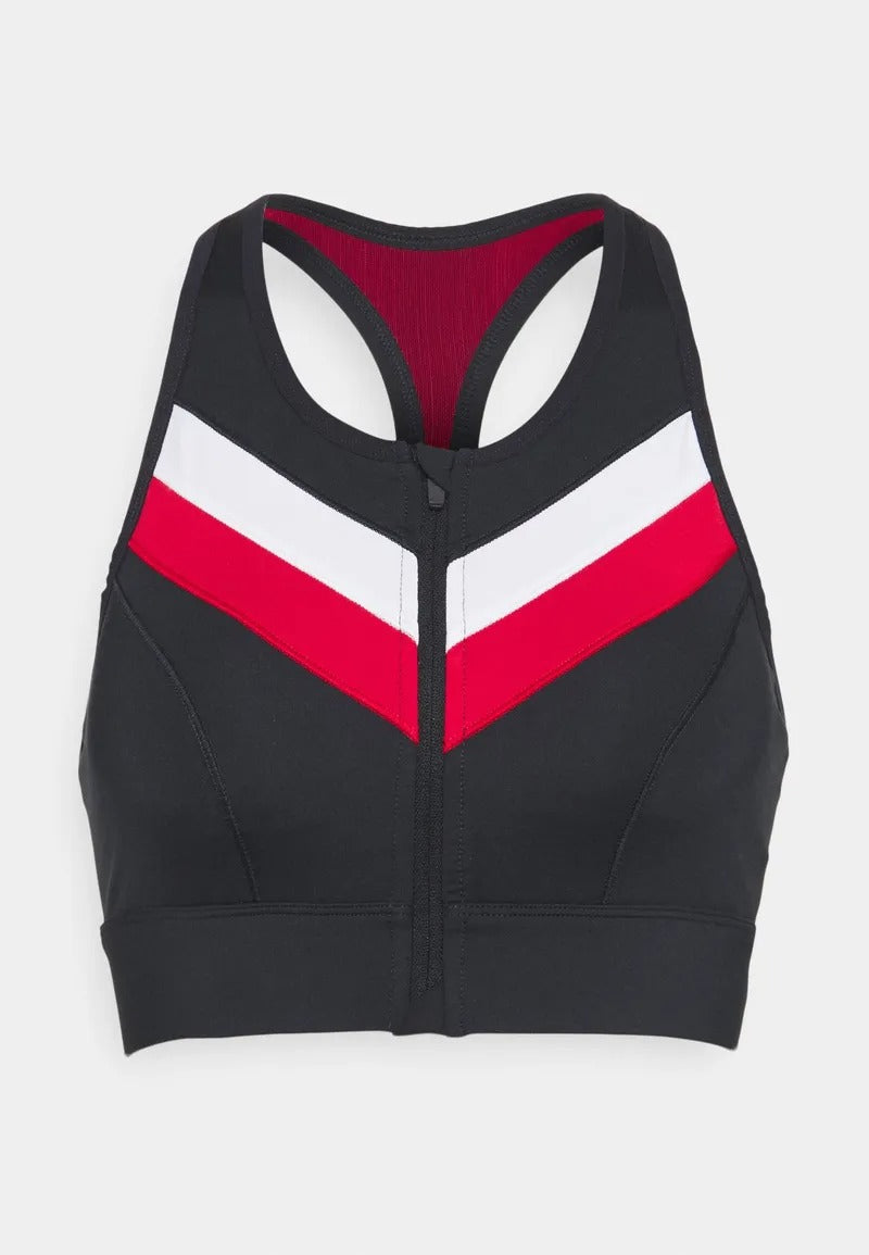 Reggiseno Tommy Hilfiger Mid Intensity Chevron Bra