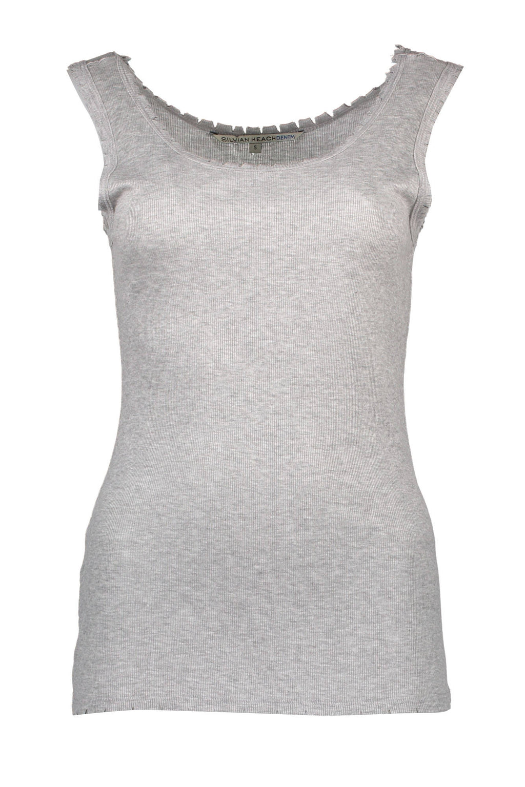 T-Shirt Silvian Heach Grigio FCP16480CN-RU-AMADORI
