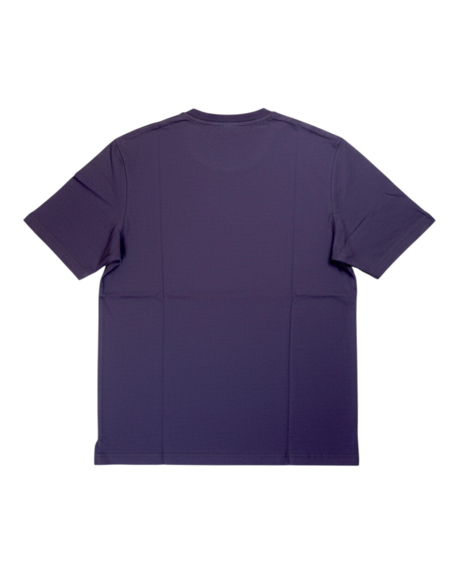 T-shirt Marshall Artist Injection in cotone viola intenso, taglio moderno, vestibilità relaxed, logo sul petto e nastro diagonale.