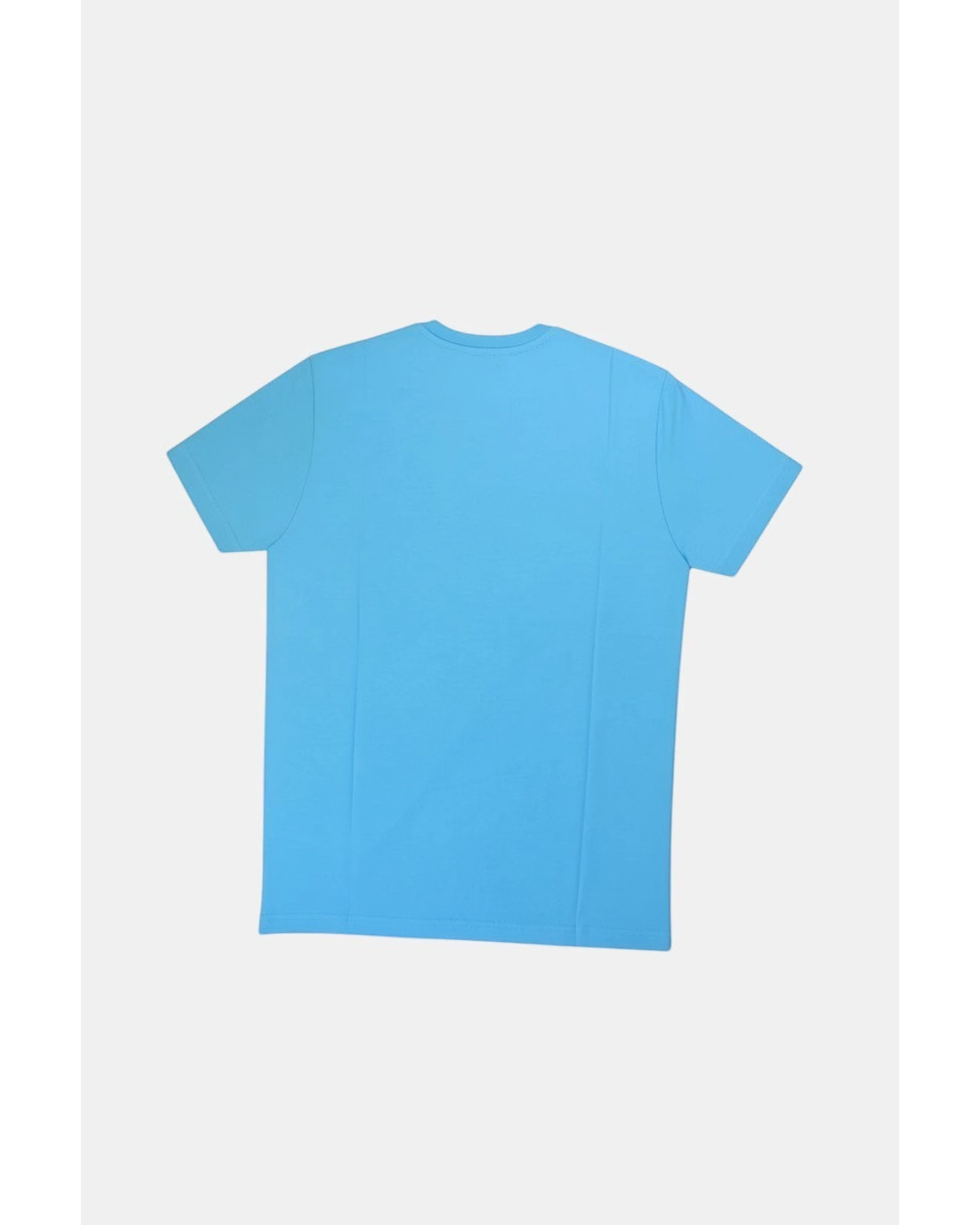 ULTIMATAGLIA.COM T-shirt azzurra in cotone con stampa grafica frontale Diesel T-Diegor-K54