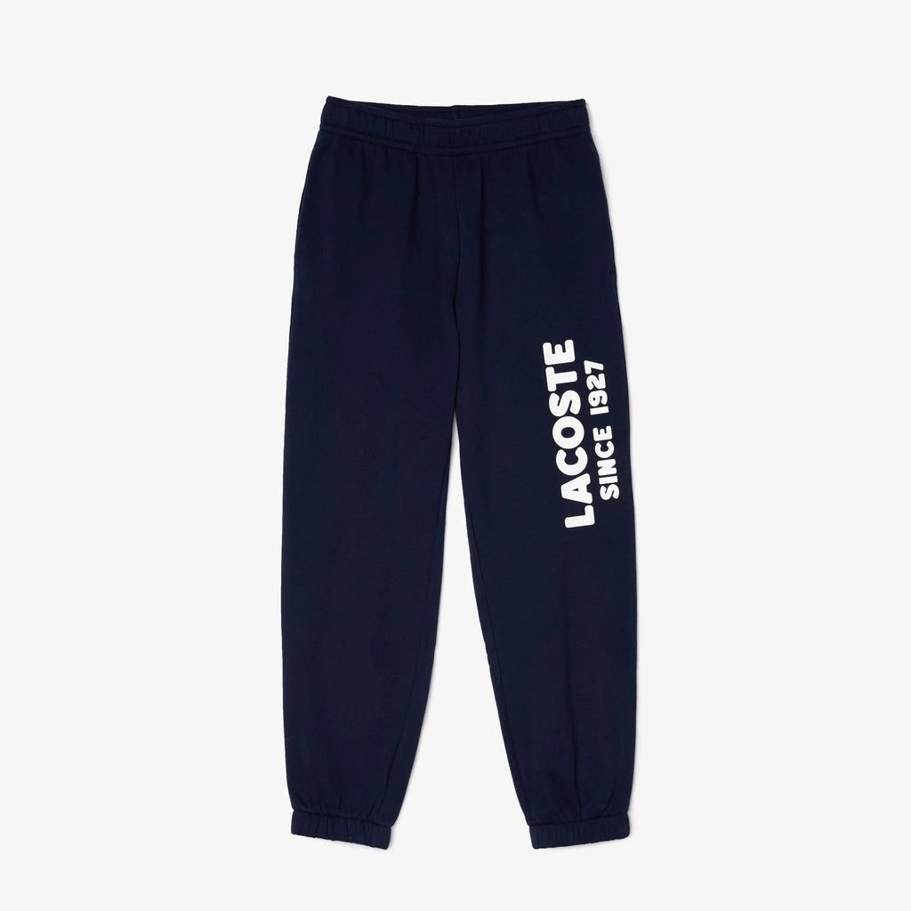 Pantaloni Lacoste XF7989 in pile leggero