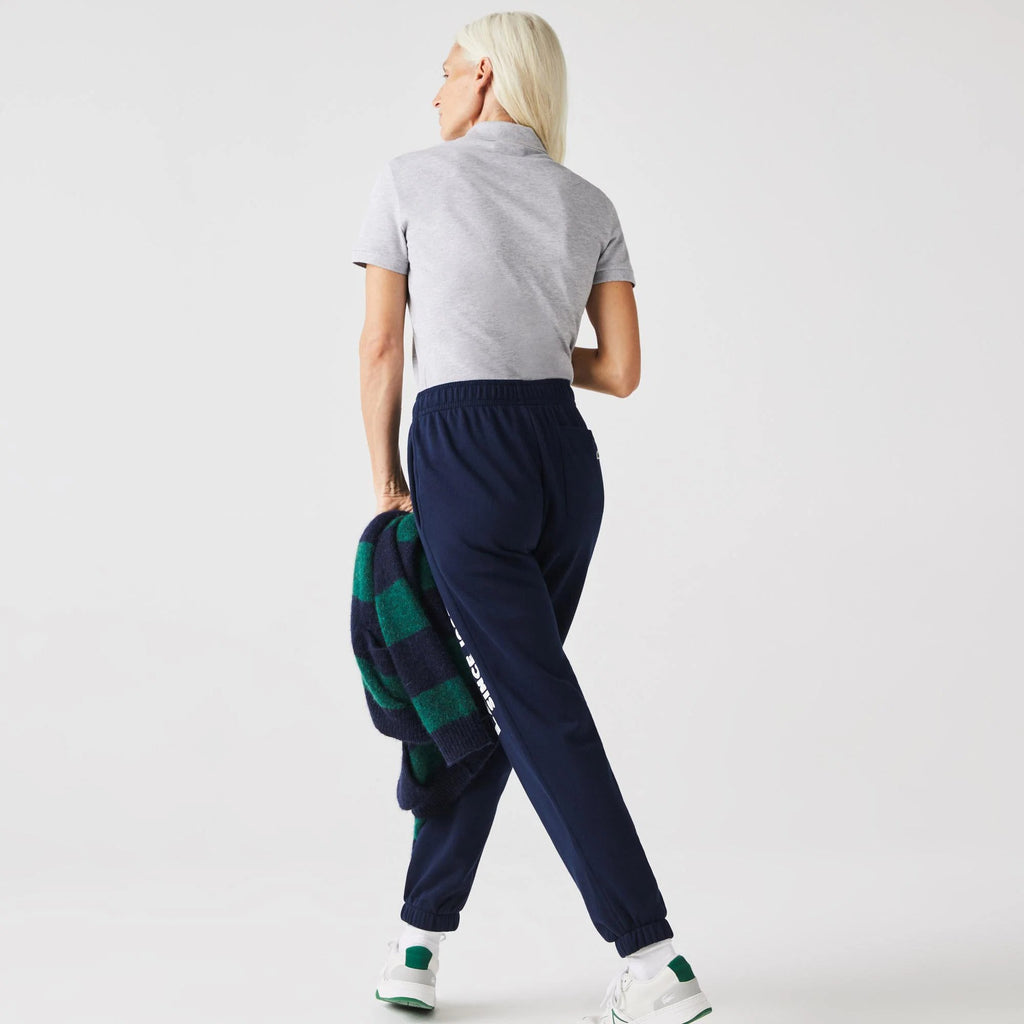 Pantaloni Lacoste XF7989 in pile leggero