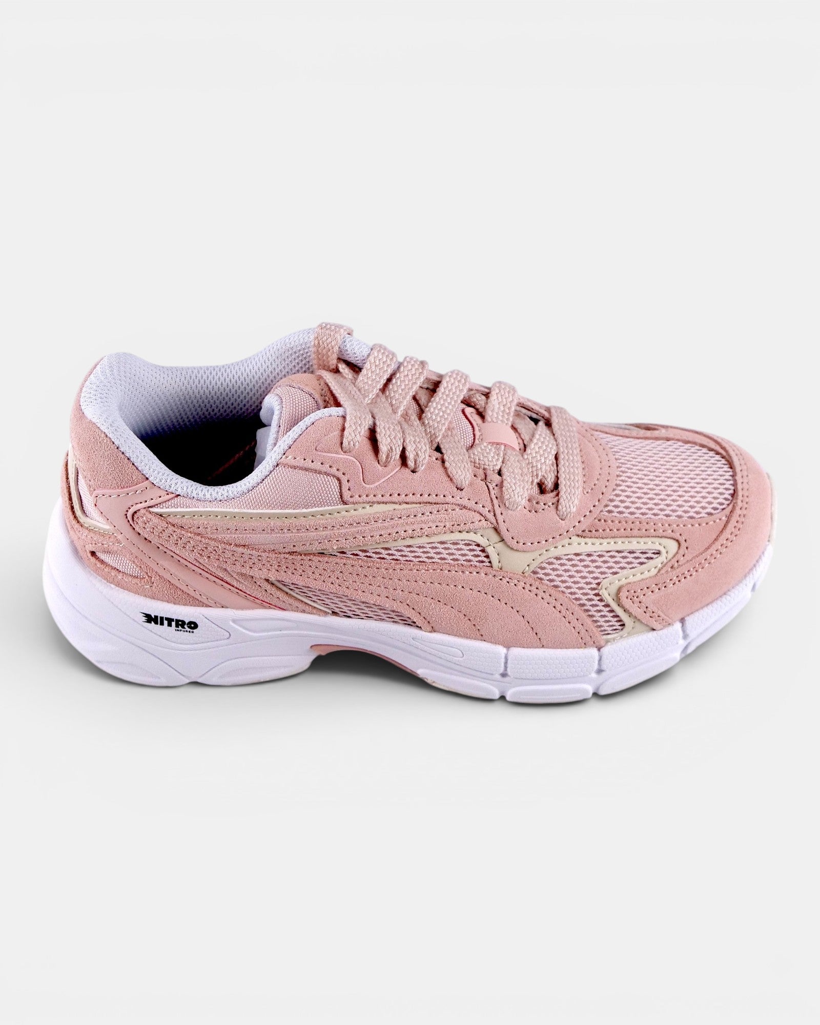 ULTIMATAGLIA.COM Sneakers Puma Teveris Nitro island pink, mesh and suede, chunky retro design, NITRO foam sole.