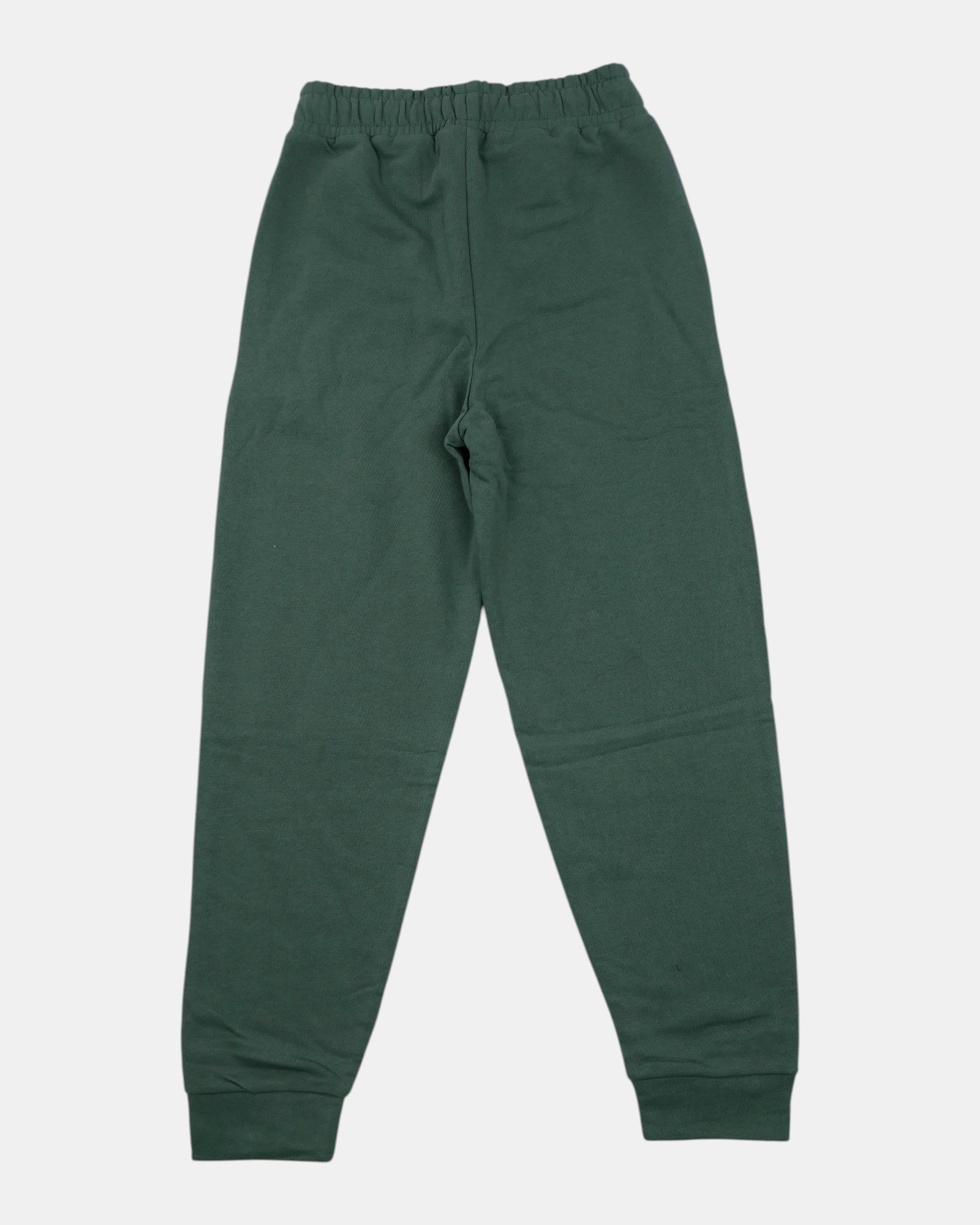 Pantaloni tuta Fila CROLLES in felpa verde foresta, modello dropped crotch con vita elasticizzata e polsini a costina.