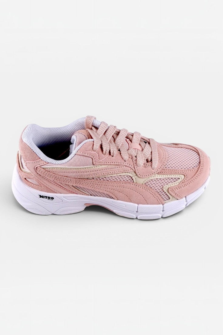 ULTIMATAGLIA.COM Sneakers Puma Teveris Nitro island pink, mesh and suede, chunky retro design, NITRO foam sole.