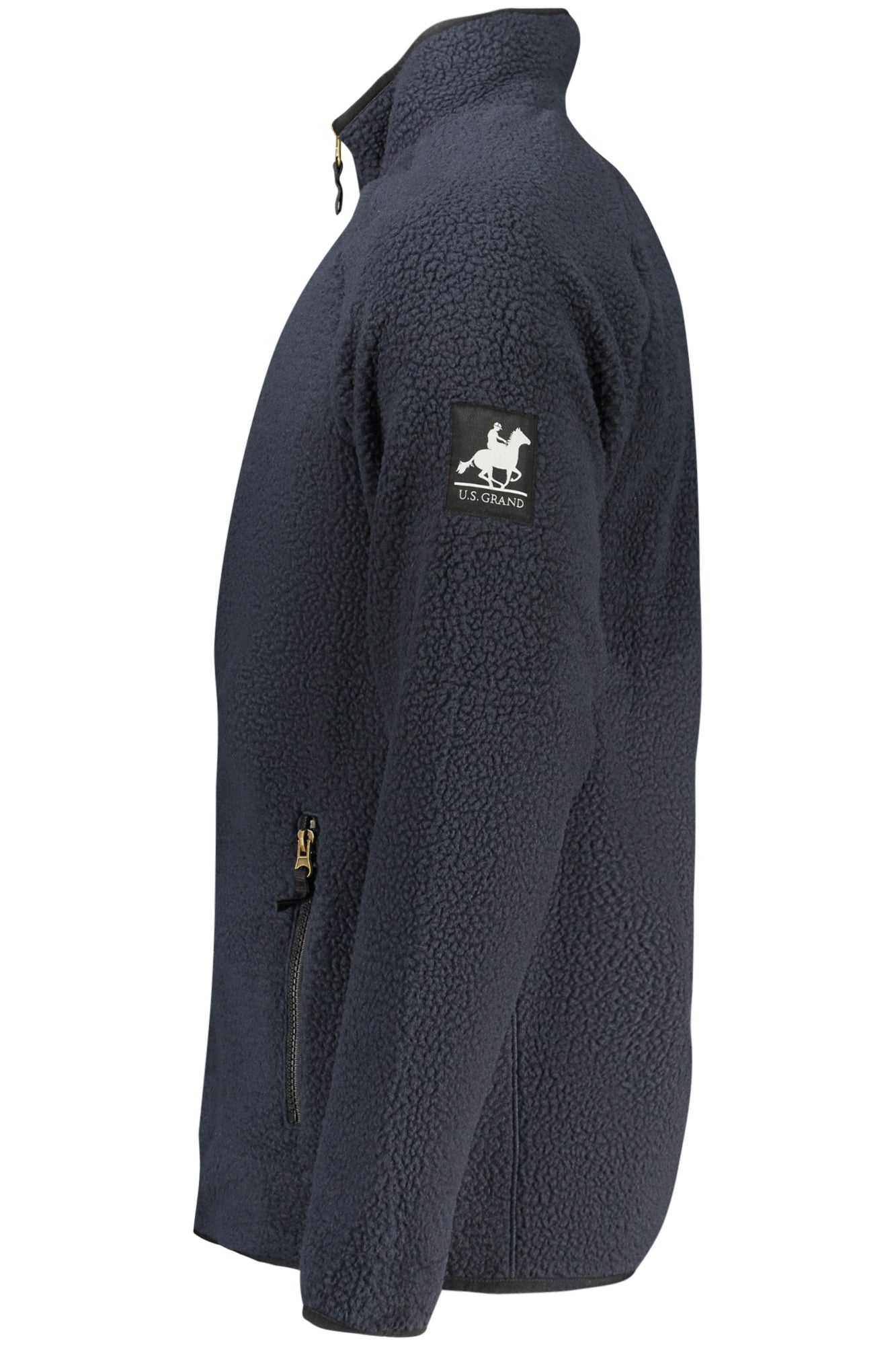 Felpa Pile U.S. GRAND Blu AU02828BORGO