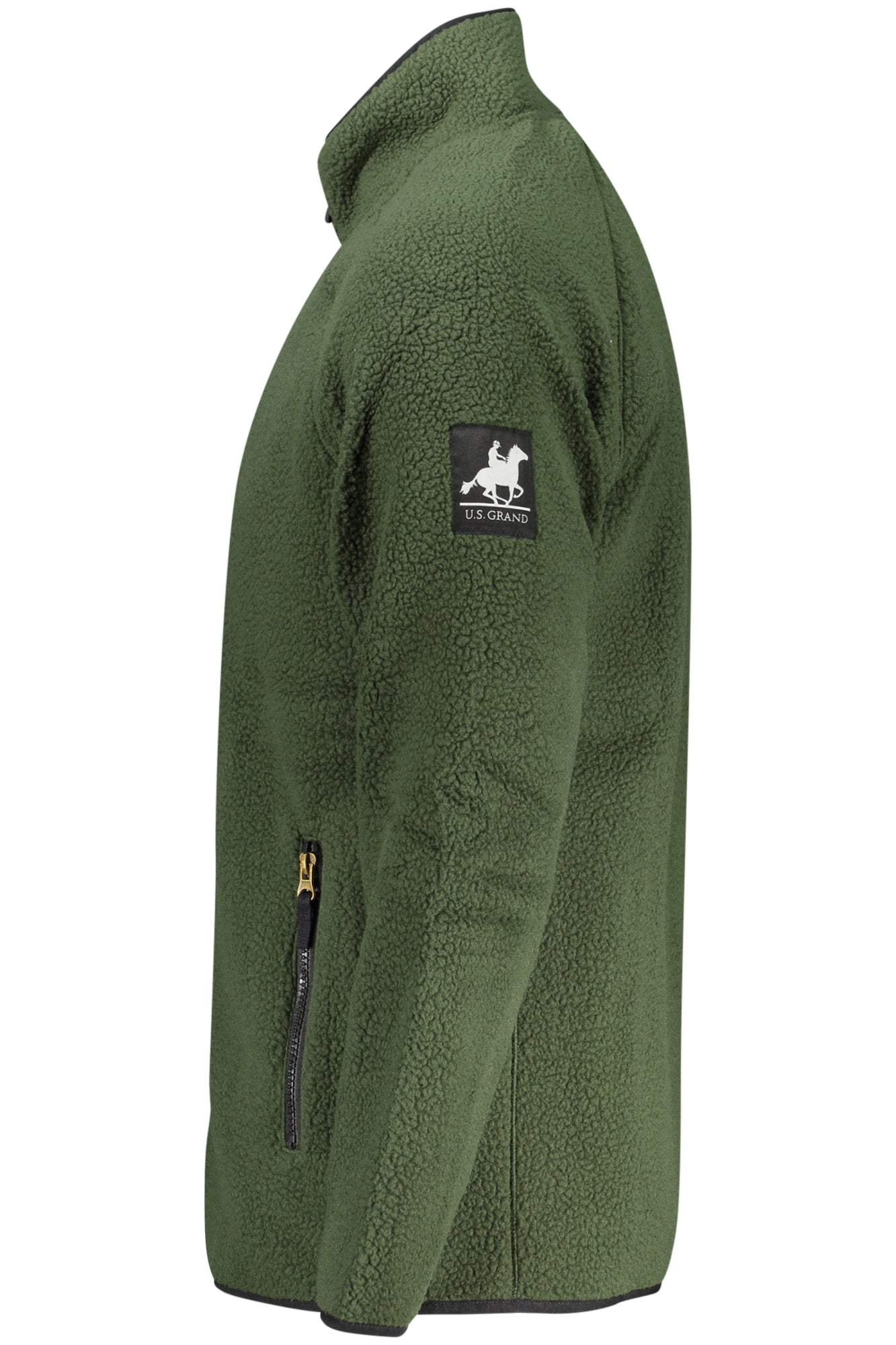 Felpa Pile U.S. GRAND Verde AU02828BORGO