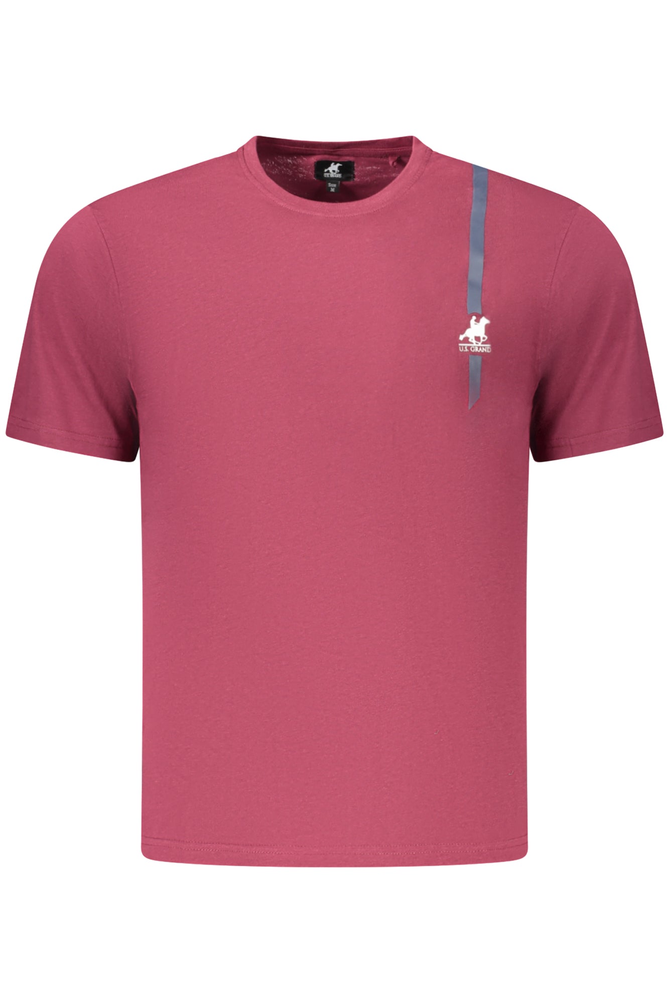 T-Shirt U.S. GRAND Rosso AU03193ZACK