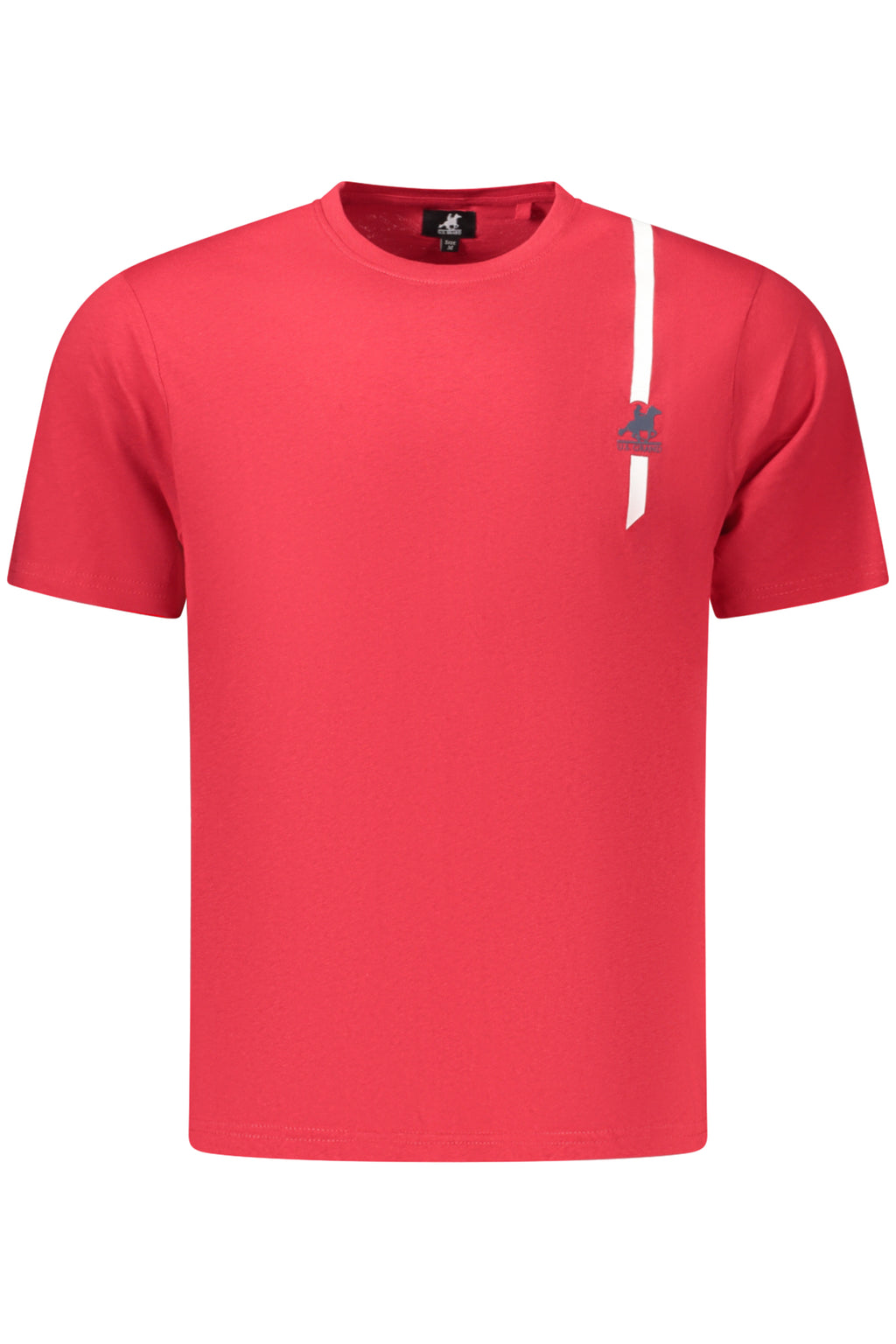 T-Shirt U.S. GRAND Rosso AU03193ZACK
