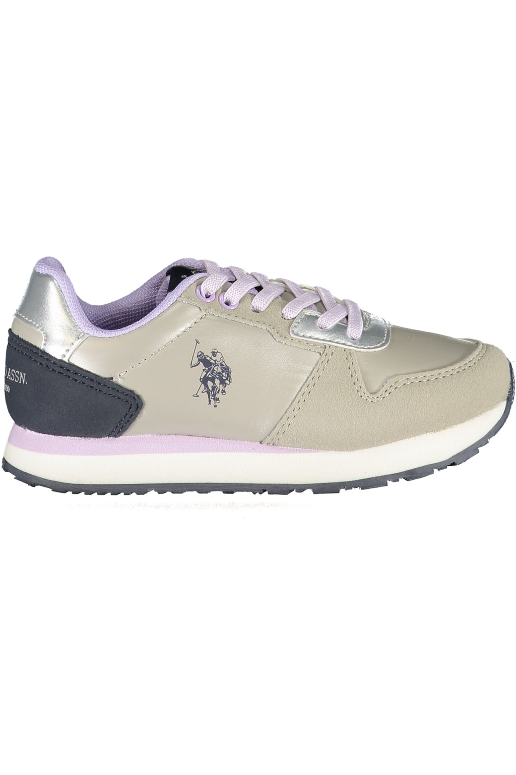 Sneakers Bambino U.s. Polo Assn. Argento NOBIK011KCNH2