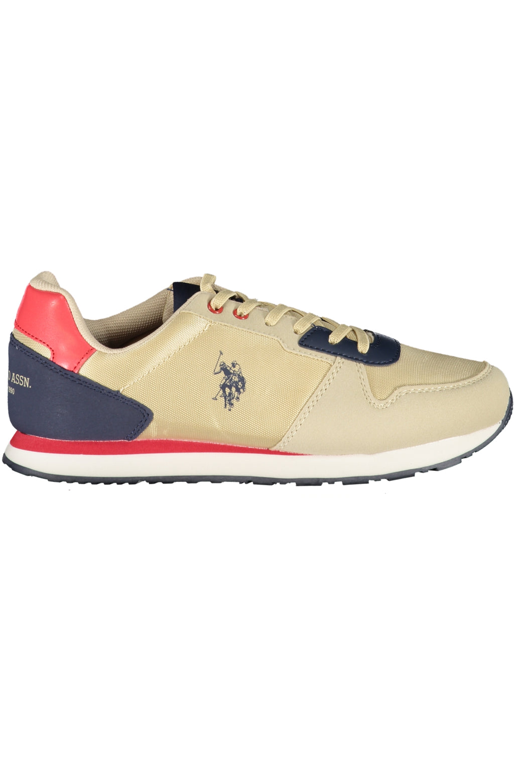 Sneakers Bambino U.s. Polo Assn. Beige NOBIK011KCNH1
