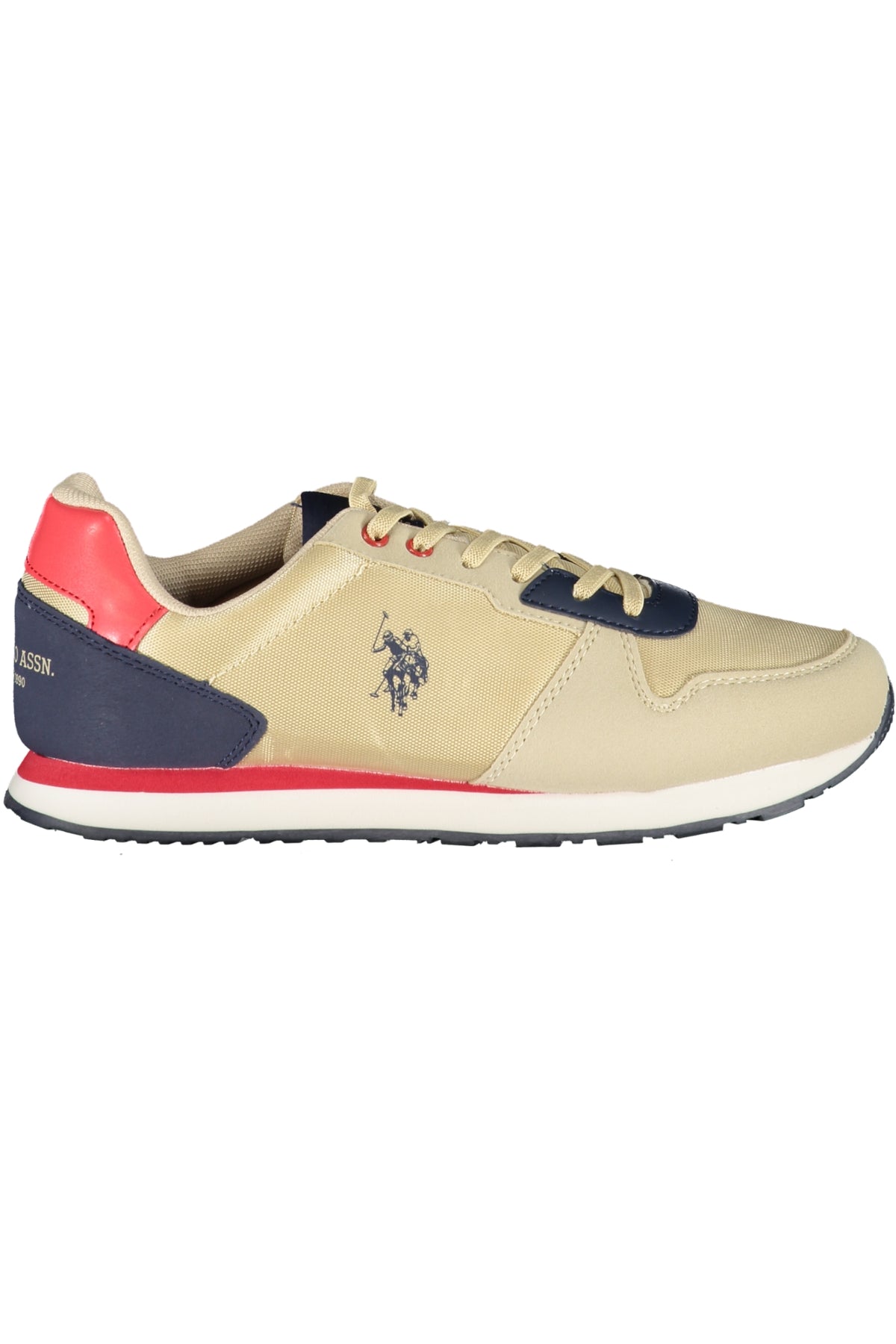 Sneakers Bambino U.s. Polo Assn. Beige NOBIK011KCNH1