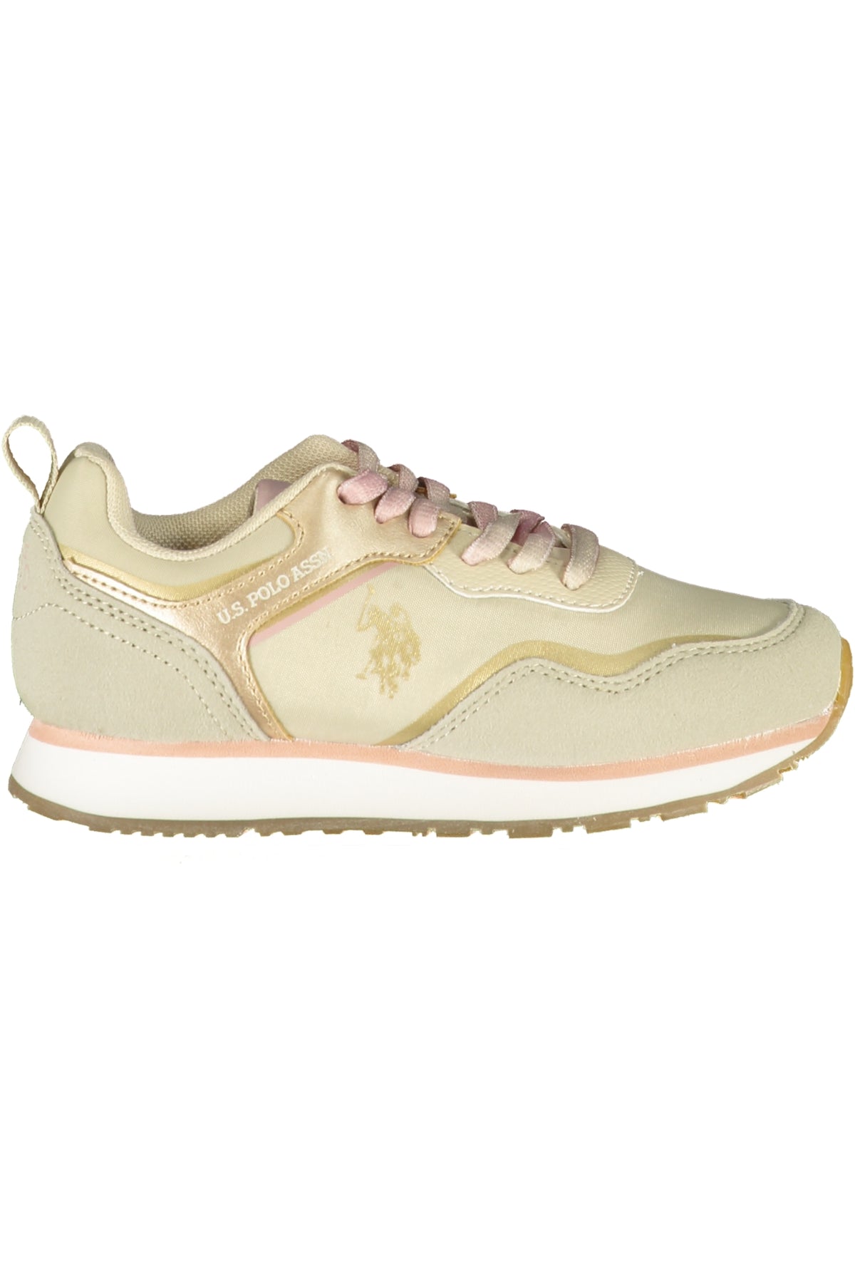 Sneakers Bambino U.s. Polo Assn. Beige NOBIK010KCNH3