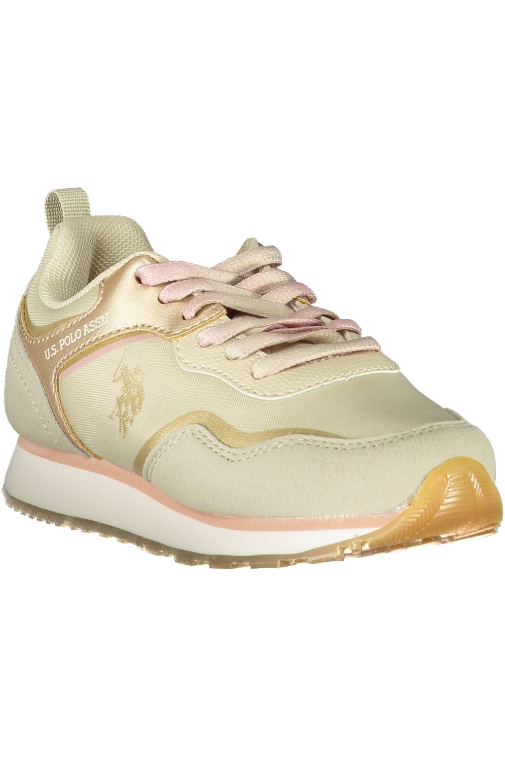 Sneakers Bambino U.s. Polo Assn. Beige NOBIK010KCNH3