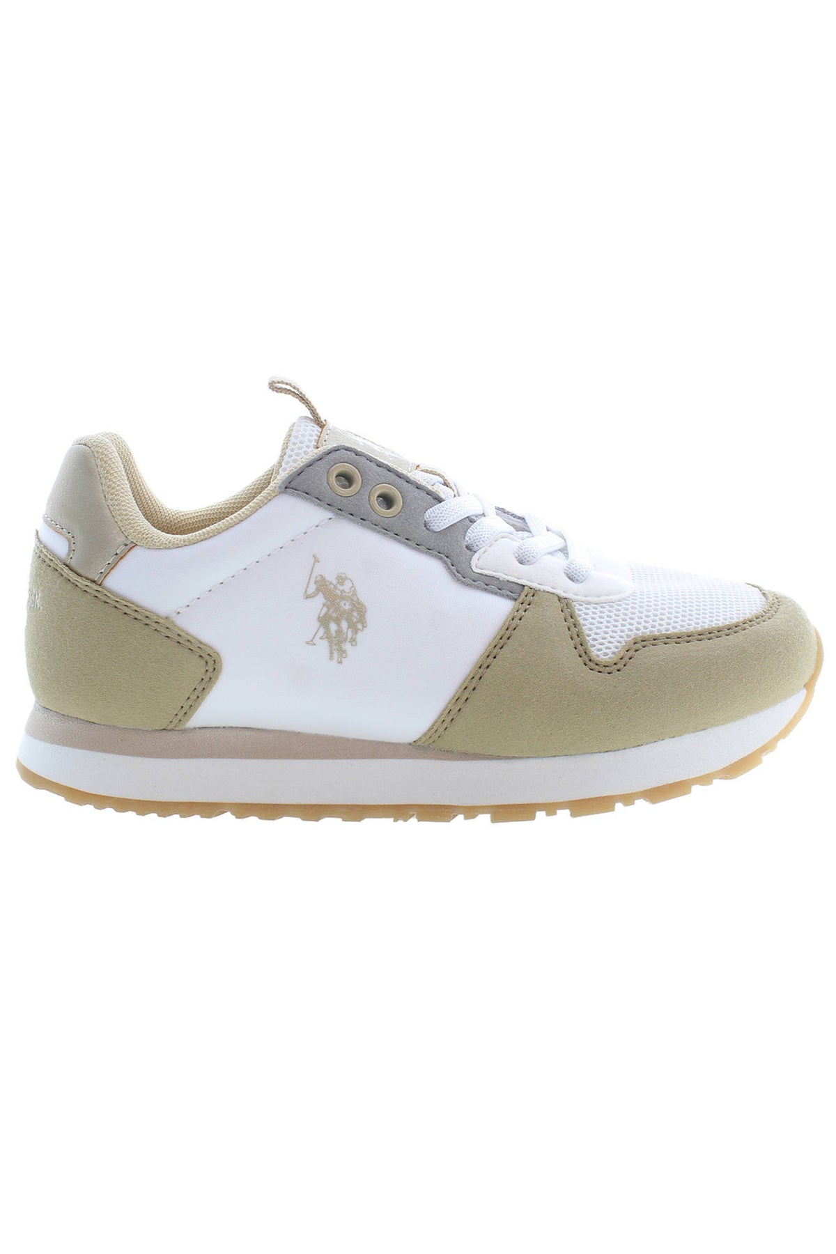 Sneakers Bambina U.s. Polo Assn. Beige NOBIK008K3TH1