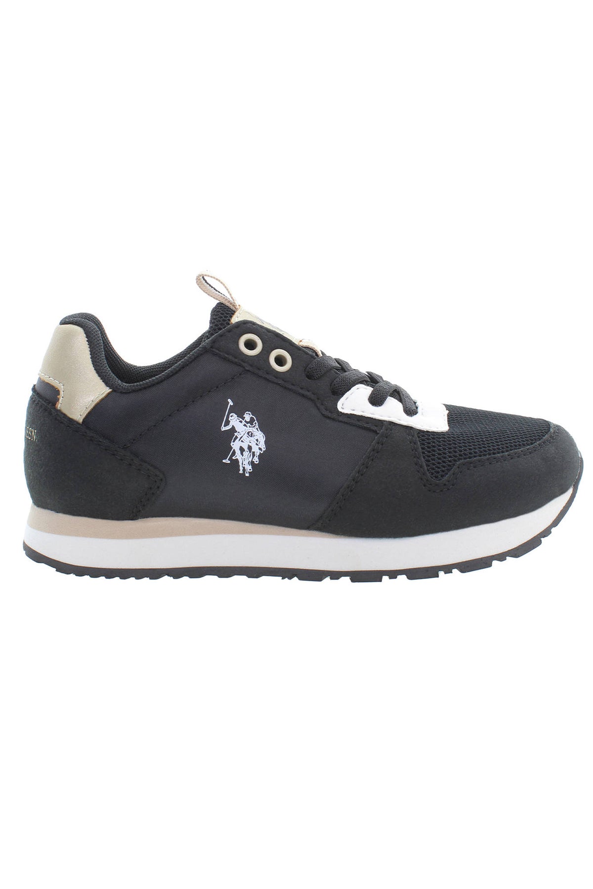 Sneakers Bambino U.s. Polo Assn. Nero NOBIK008K3TH1