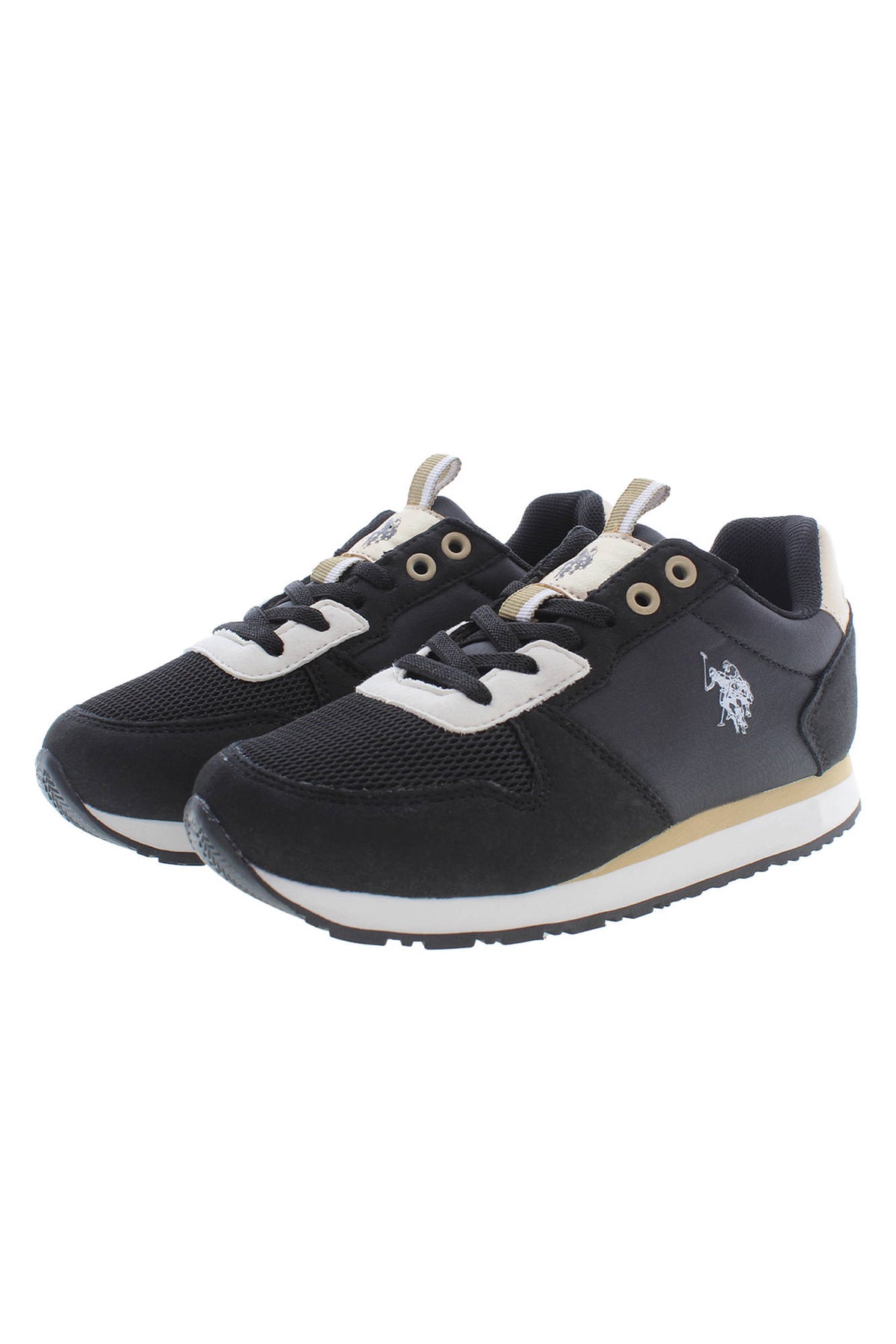 Sneakers Bambino U.s. Polo Assn. Nero NOBIK008K3TH1
