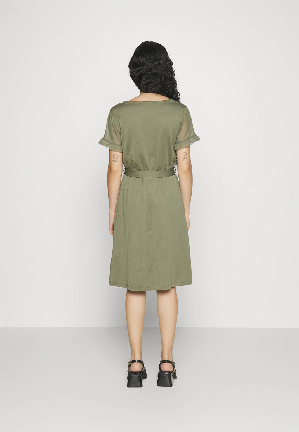 Vestito Anna Field Petite Frilled Mini Dress