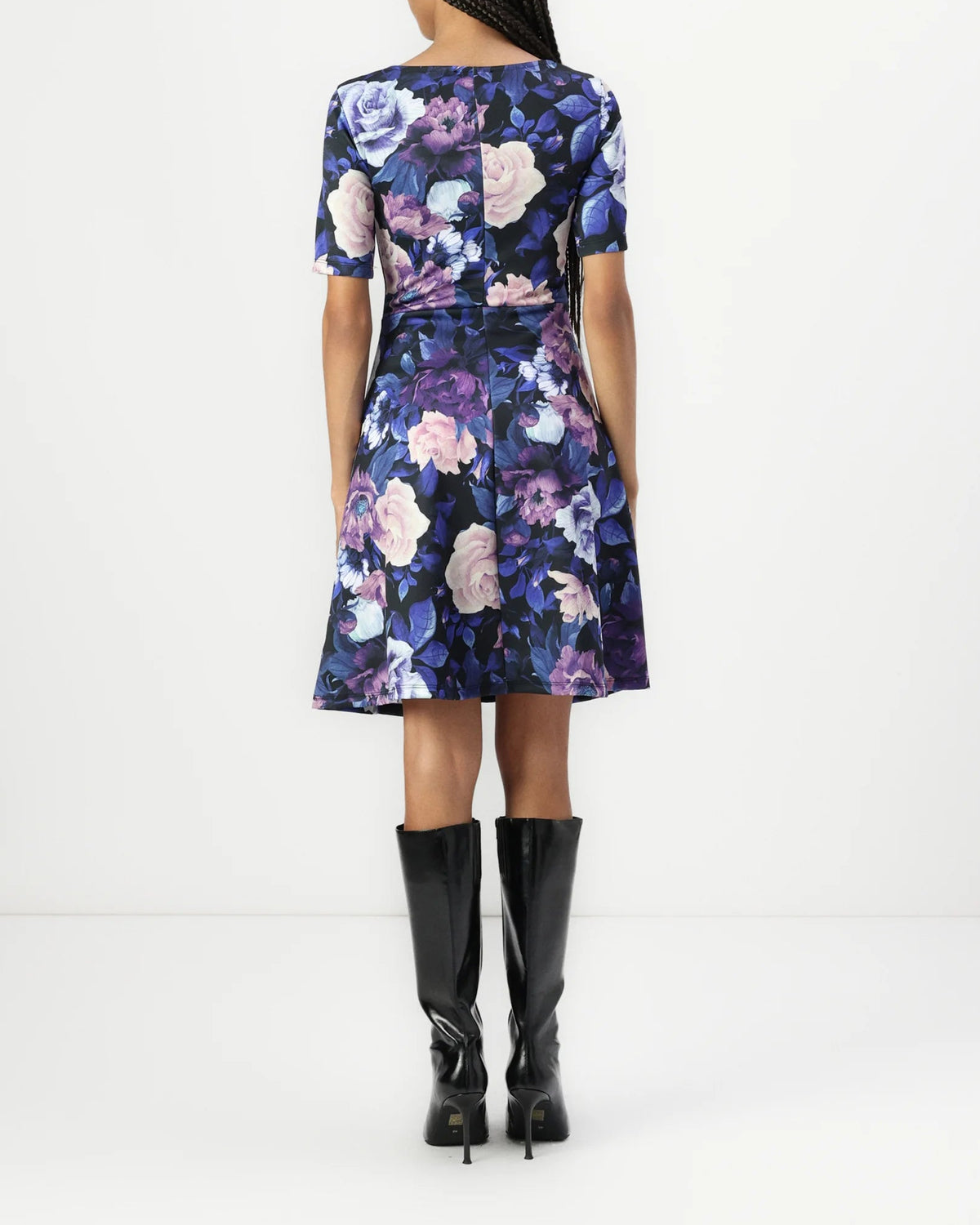 Vestito Anna Field V Neck Flared Mini Dress