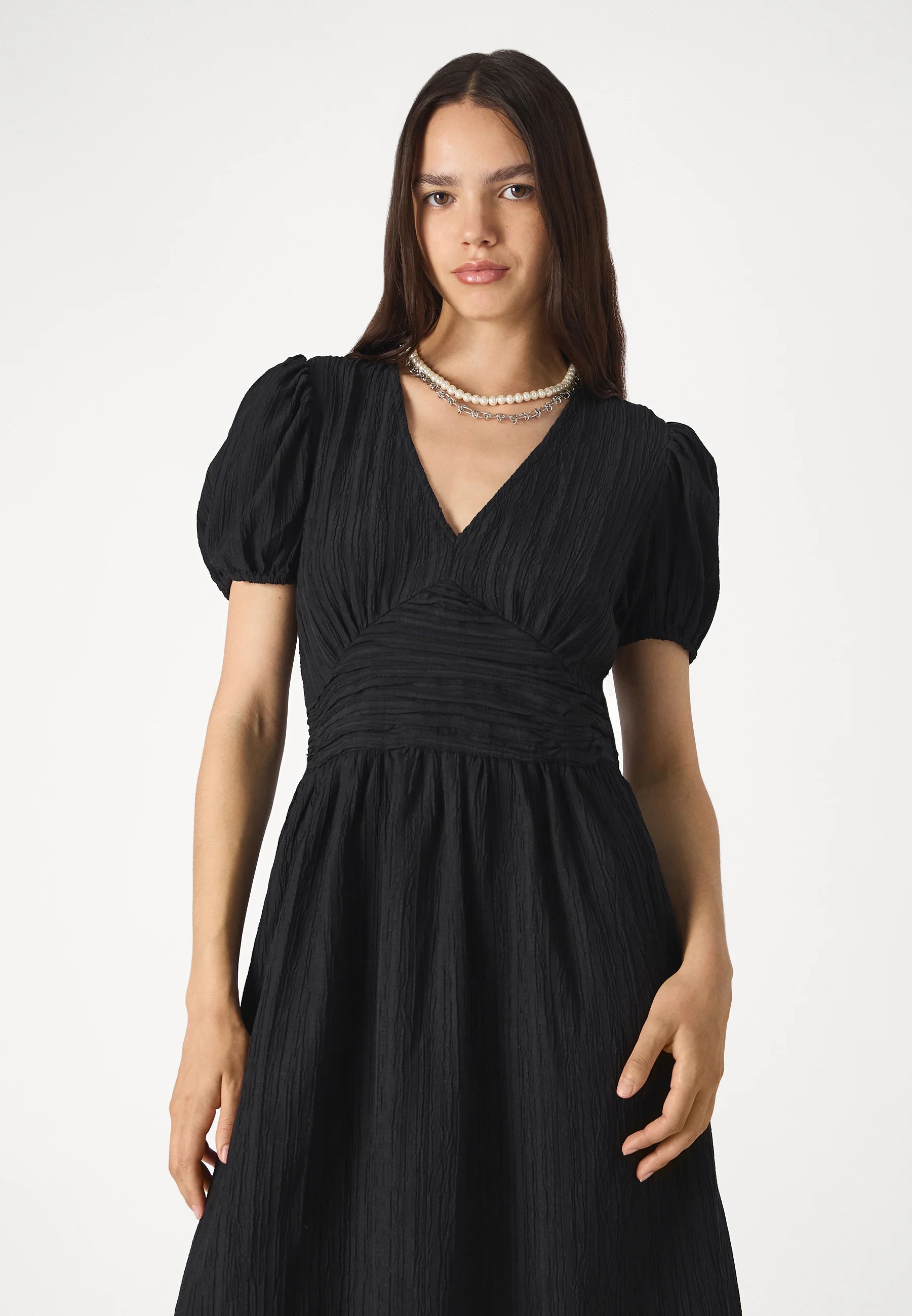 Vestito Vero Moda VMANDREA V-Neck Short Dress