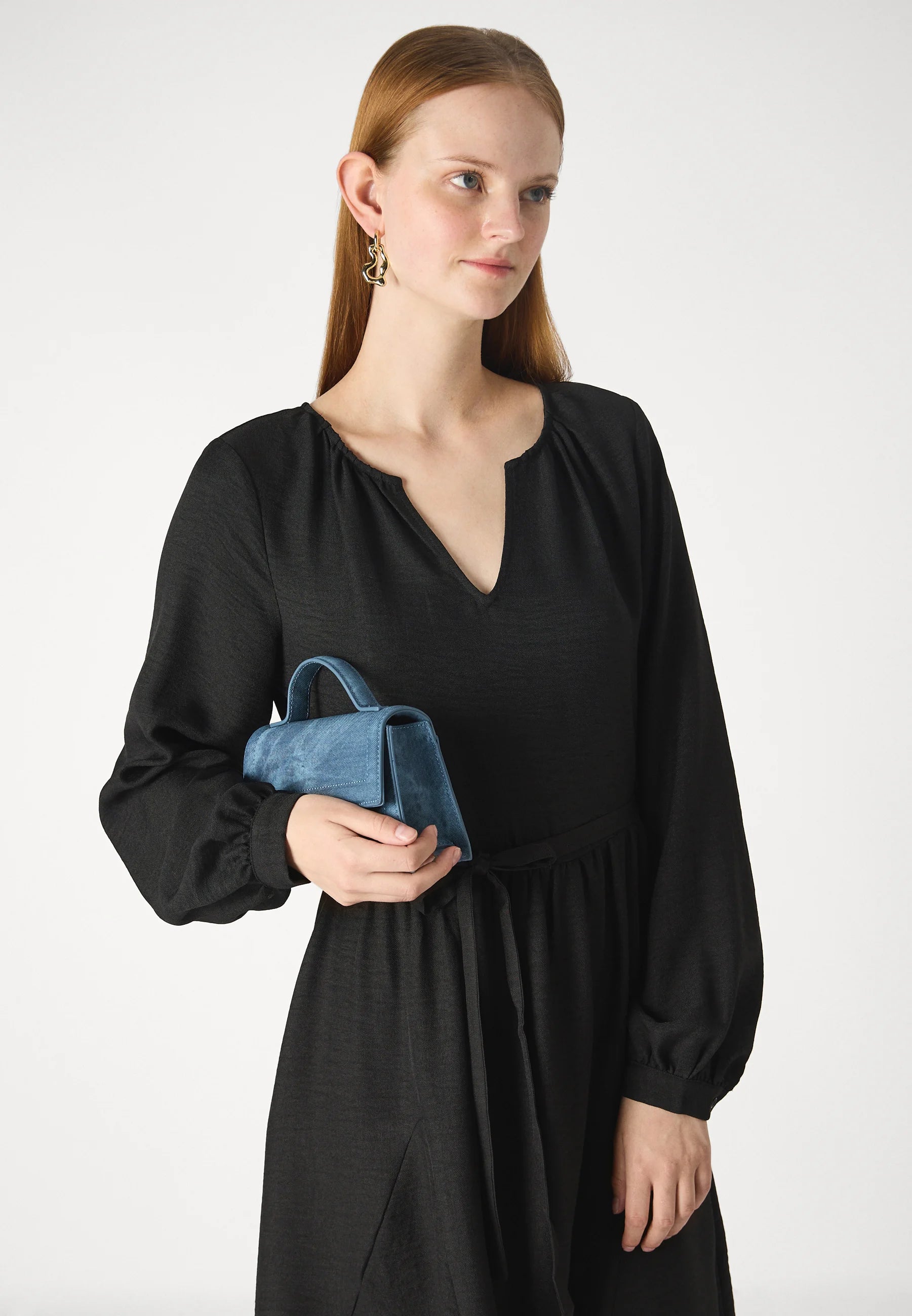 Vestito Vero Moda VMMELONEY LS Short Volume Dress