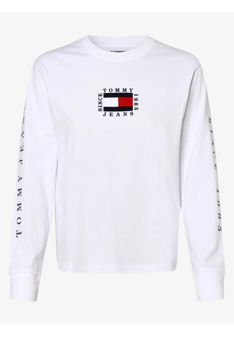 T-Shirt Tommy Jeans TJW Tommy Flag Longsleeve