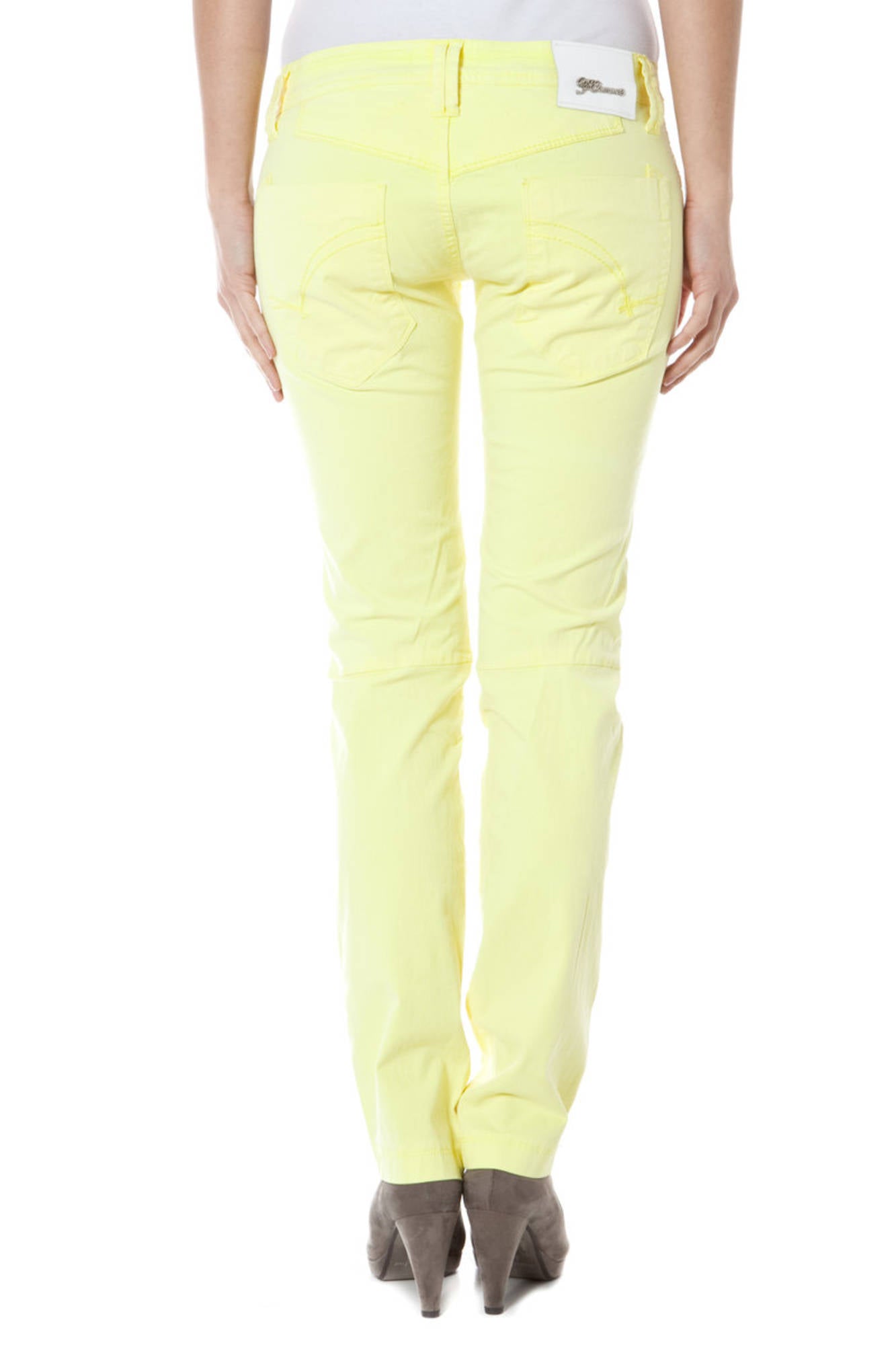 Pantaloni ZUELEMENTS Giallo